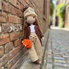 Handmade Organic Crochet Amigurumi Harper Doll
