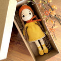 Handmade Organic Crochet Amigurumi Amber Doll