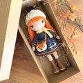 Handmade Organic Crochet Amigurumi Ruby Doll